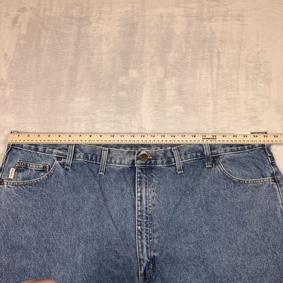 VTG Carhartt Relaxed Fit Denim Jeans Men’s Size 52x30 B17STW Deadstock NWT - Picture 7 of 11
